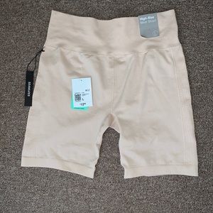 High rise biker short